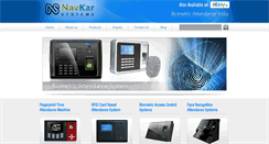 Desktop Screenshot of biometricattendanceindia.com
